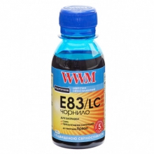 Чорнило WWM E83 Light Cyan для Epson 100г (E83/LC-2) водорозчинне w_E83/LC-2