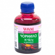 Чорнило WWM H12 Magenta для HP 200г (H12/M) водорозчинне w_H12/M