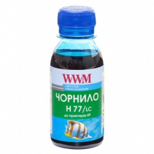 Чернила WWM H77 Light Cyan для HP 100г (H77/LC-2) водорастворимые w_H77/LC-2