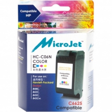 Аналог HP 23 Color (Кольоровий) Сумісний Картридж (НеориГінальний) (HC-C06) MicroJet w_HC-C06N