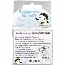 Картридж MicroJet для HP DJ 1050/2050/3050 аналог HP №122 XL ( CH563HE) Black (HC-J122B) підвищеної ємності w_HC-J122B
