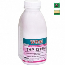 Тонер і Чіп WWM 40Г Magenta TC1215M w_TC1215M