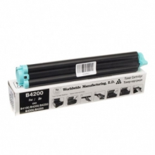 Туба с тонером WWM для OKI B4000/4100/4200 аналог 01103402/01103409 Black 80г (1500 копий) (TKO06.) w_TKO06.