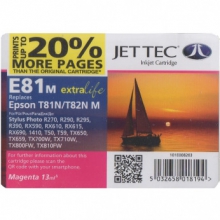 Аналог Epson C13T08224A10, C13T11224A10 Cyan (Синій) Сумісний Картридж JetTec w_110E008203