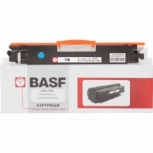 Картридж тонерный BASF для Canon LBP-7010C/7018C аналог Canon 729C Cyan (1000 копий) (BASF-KT-729C) w_BASF-KT-729C
