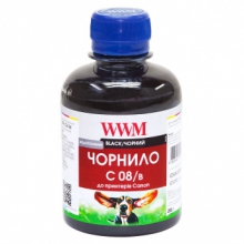 Чорнило WWM C08 Black для Canon 200г (C08/B) водорозчинне w_C08/B