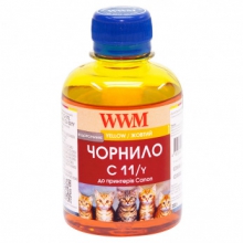 Чернила WWM C11 Yellow для Canon 200г (C11/Y) водорастворимые w_C11/Y