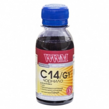 Чорнило WWM C14 Gray для Canon 100г (C14/GY-2) водорозчинне w_C14/GY-2