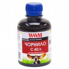 Чорнило WWM C40 Black для Canon 200г (C40/B) водорозчинне w_C40/B