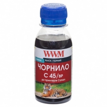 Чорнило WWM C45 Black для Canon 100г (C45/BP-2) пігментне w_C45/BP-2
