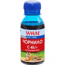 Чернила WWM C45 Blue для Canon 100г (C45/V-2) водорастворимые w_C45/V-2