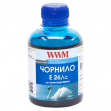 Чернила WWM E26 Light Cyan для Epson 200г (E26/LC) водорастворимые w_E26/LC
