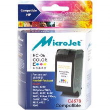 Картридж MicroJet для HP DJ 930C/950C/970C аналог HP №78 (C6578D) Color (HC-06) w_HC-06
