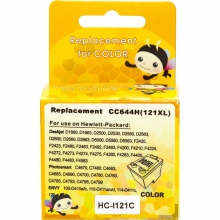 Картридж MicroJet для HP DJ D2563/F4283 аналог HP №121XL (CC644HE) Color (HC-I121C) підвищеної ємності w_HC-I121C