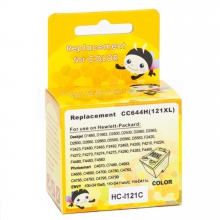 Картридж MicroJet для HP DJ D2563/F4283 аналог HP №121XL (CC644HE) Color (HC-I121C) підвищеної ємності w_HC-I121C