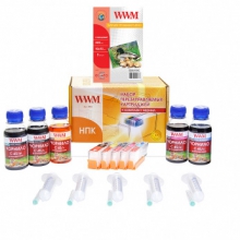 ПЗК - Перезаправні Картриджі WWM c чіпами RC.CLI-451 w_RC.CLI451ARC