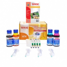 ПЗК - Перезаправні Картриджі WWM для Принтера Epson RC.T128N w_RC.T129