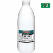 Тонер и Чип WWM 210г Black (TC-TK-1170-210-WWM) w_TC-TK-1170-210-WWM